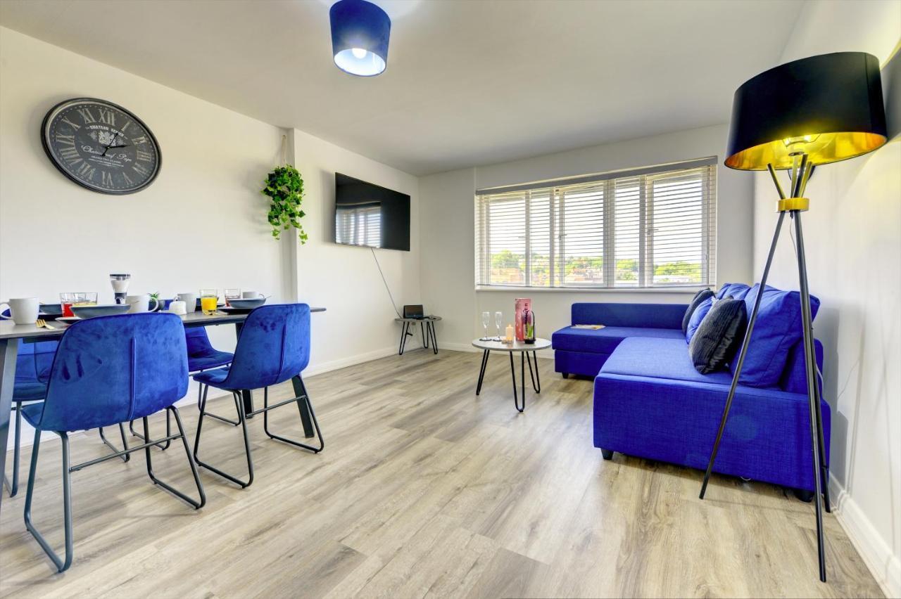 Spacious - Penthouse 2 Bed Apartment With Secure Allocated Parking Sheffield Exterior foto