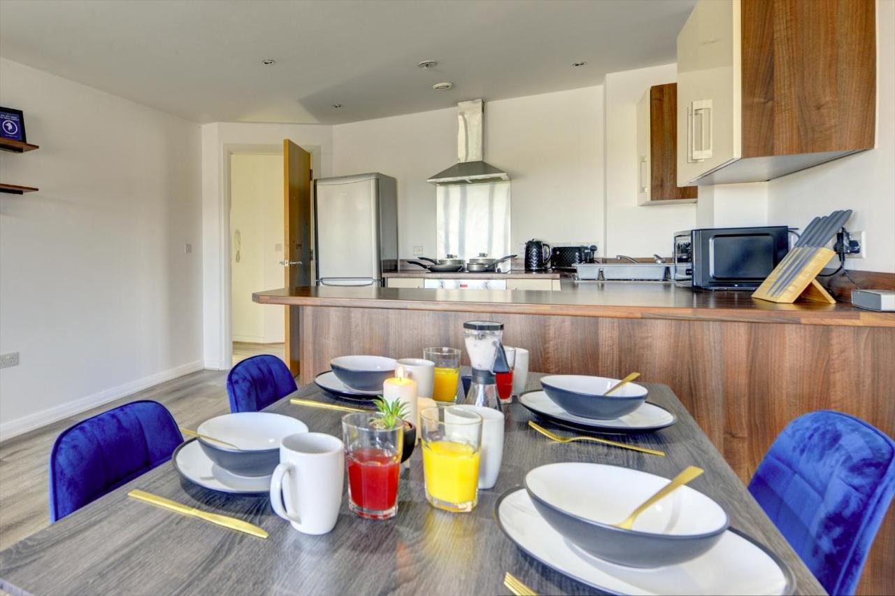 Spacious - Penthouse 2 Bed Apartment With Secure Allocated Parking Sheffield Exterior foto